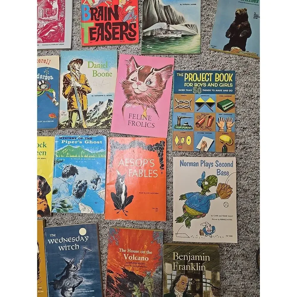 Vtg‎ SBS TX Scholastic & Others PB Books 1960s-90s VTG Variety Of Titles Rare